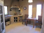 Küche mit Ausziehtisch für den Winter Küche